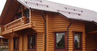 Строительство дома из оцилиндрованного бревна в Ижевске - от 132938 рублей